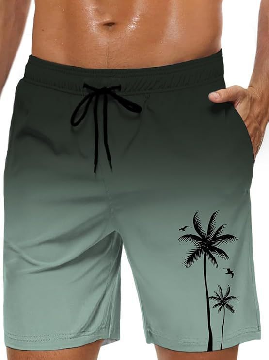 Philip – 3D Gedruckte Sommer-Shorts mit Hawaii-Muster