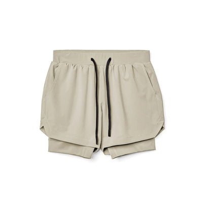 Herren Sport- und Laufshorts mit Kordelzug – Atmungsaktive Fitness- und Freizeithose