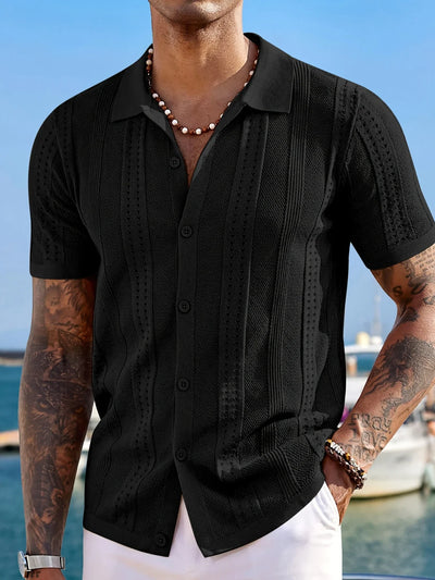 Wayne - Kurzarmhemd für Herren