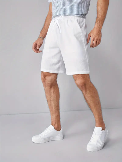 Gerald - Herren-Shorts aus Baumwolle mit Kordelzug