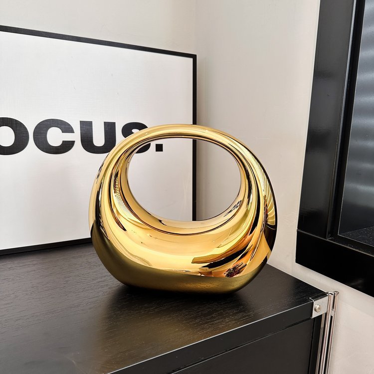 Janet – Zylinderförmige Abendtasche aus Acryl