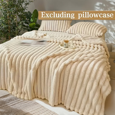 Vielseitige Kunstkaninchenfelldecke