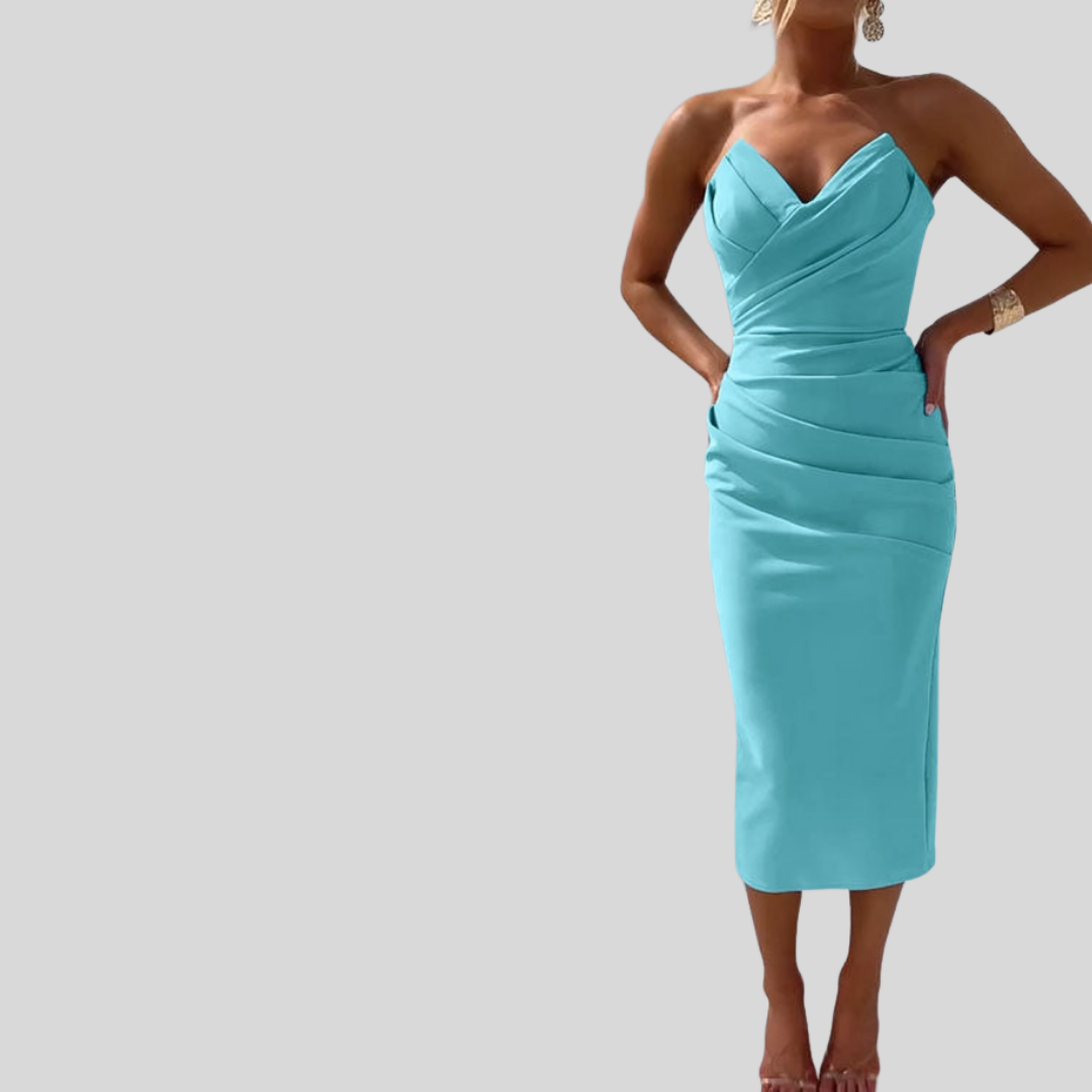 Marlis | Drapé Kleid Formend