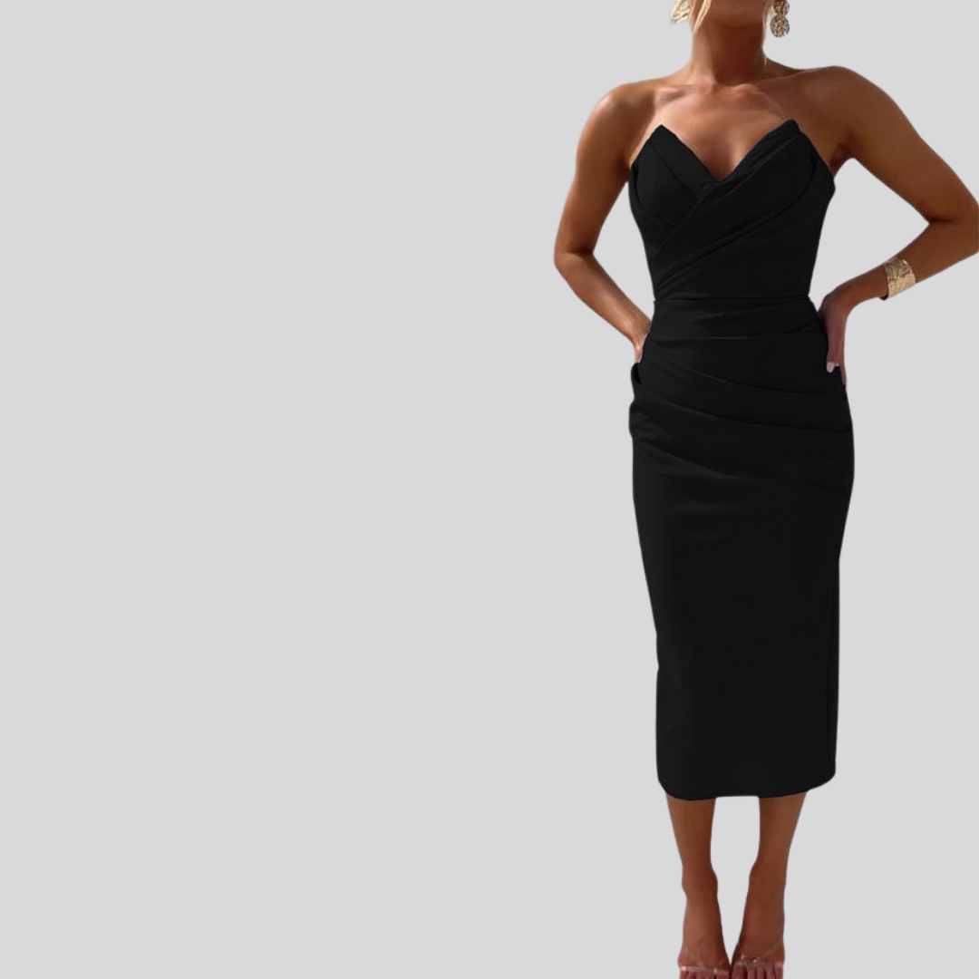 Marlis | Drapé Kleid Formend