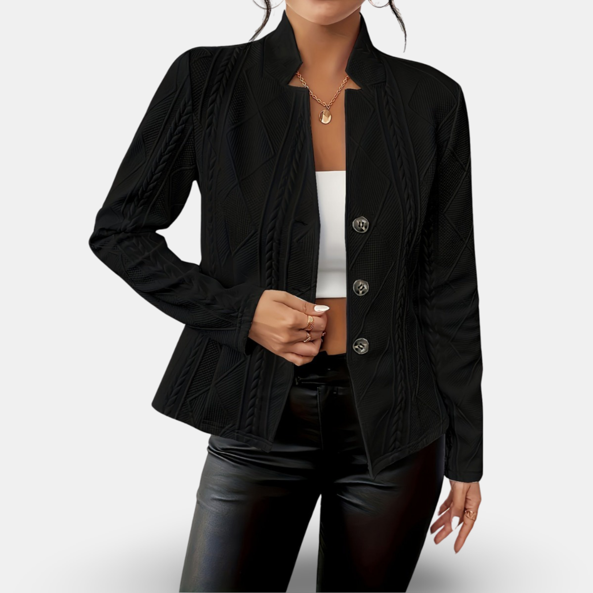 Rayna Elegante Strickjacke für Damen
