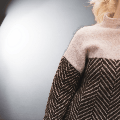 Ebba | Nachhaltiger Baumwoll-Turtleneck-Pullover