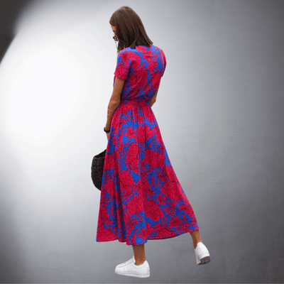 Ketty | Handgemachtes Wickelkleid aus hochwertigem Material