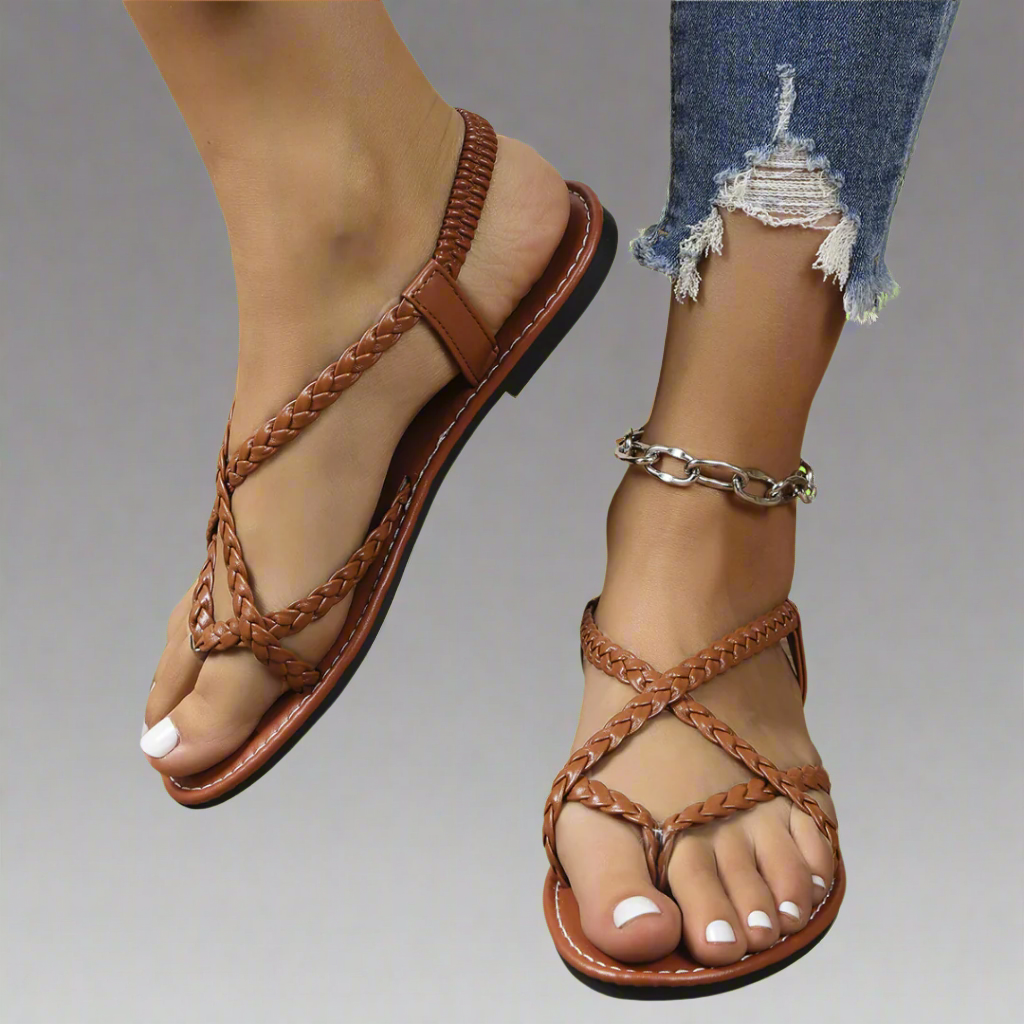 Grwinda | Leichte Sommerriemen-Sandalen