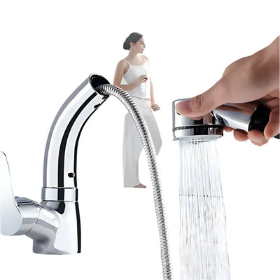 FlexiStream ausziehbare Küchenarmatur mit 360°-Bewegung und einfacher Installation