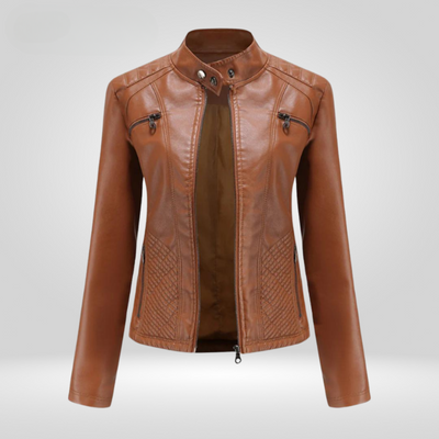 Robyn™ elegante Lederjacke