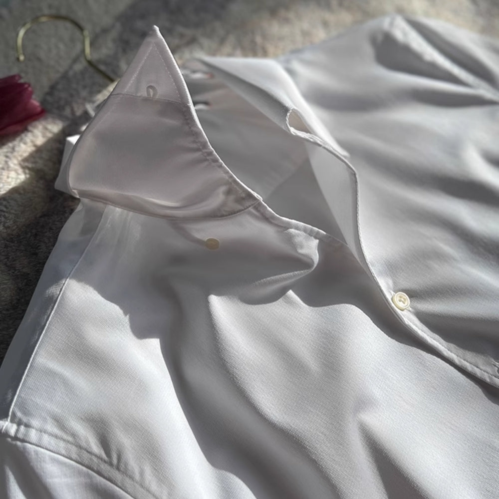 Adrian ™ | Italienisches Sport V-Ausschnitt Bambus-Shirt