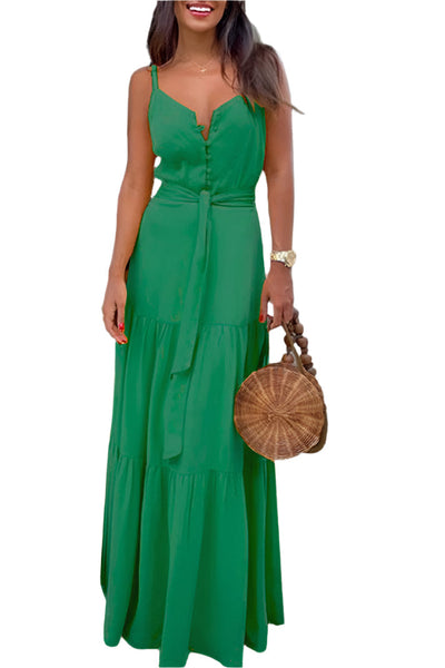 Caroline - Trendy gewöhnliches V-Ausschnitt Wickelkleid