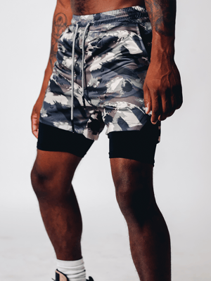 2-in-1 Sommer-Sportshorts für Herren – Felix