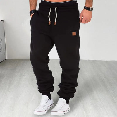 Nathaniel - Herren Sweatpants mit Plüschfutter und Kordelzug