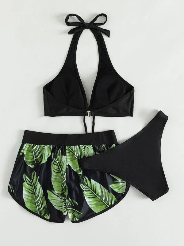 Damen Drei-Teile Bikini Set für den Sommer