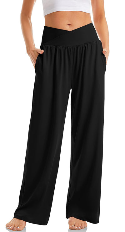 Jane – Damen Cross Waist Yoga-Hose Sporthose