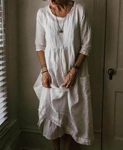 Juliet – Faltenkleid mit hoher Taille