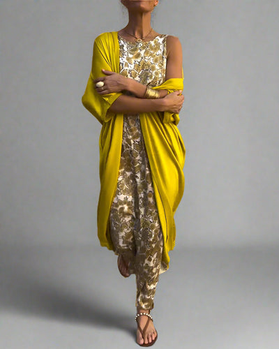 Grimelda | Elegantes Zweiteiler-Set für Sommer & Urlaub