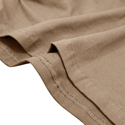 Baumwoll Kapuzen T-Shirt