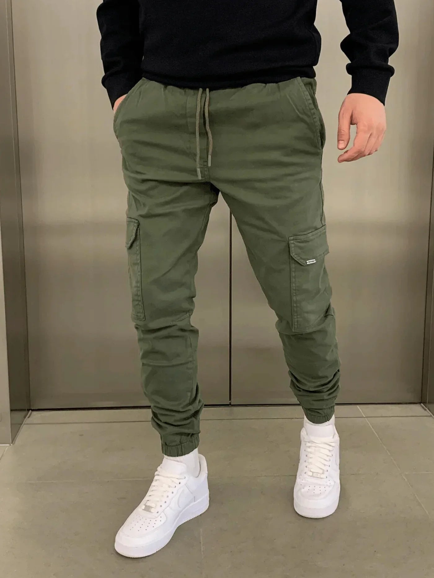 Karl - Pantalon cargo stretch