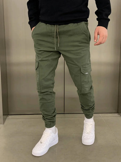Karl - Pantalon cargo stretch