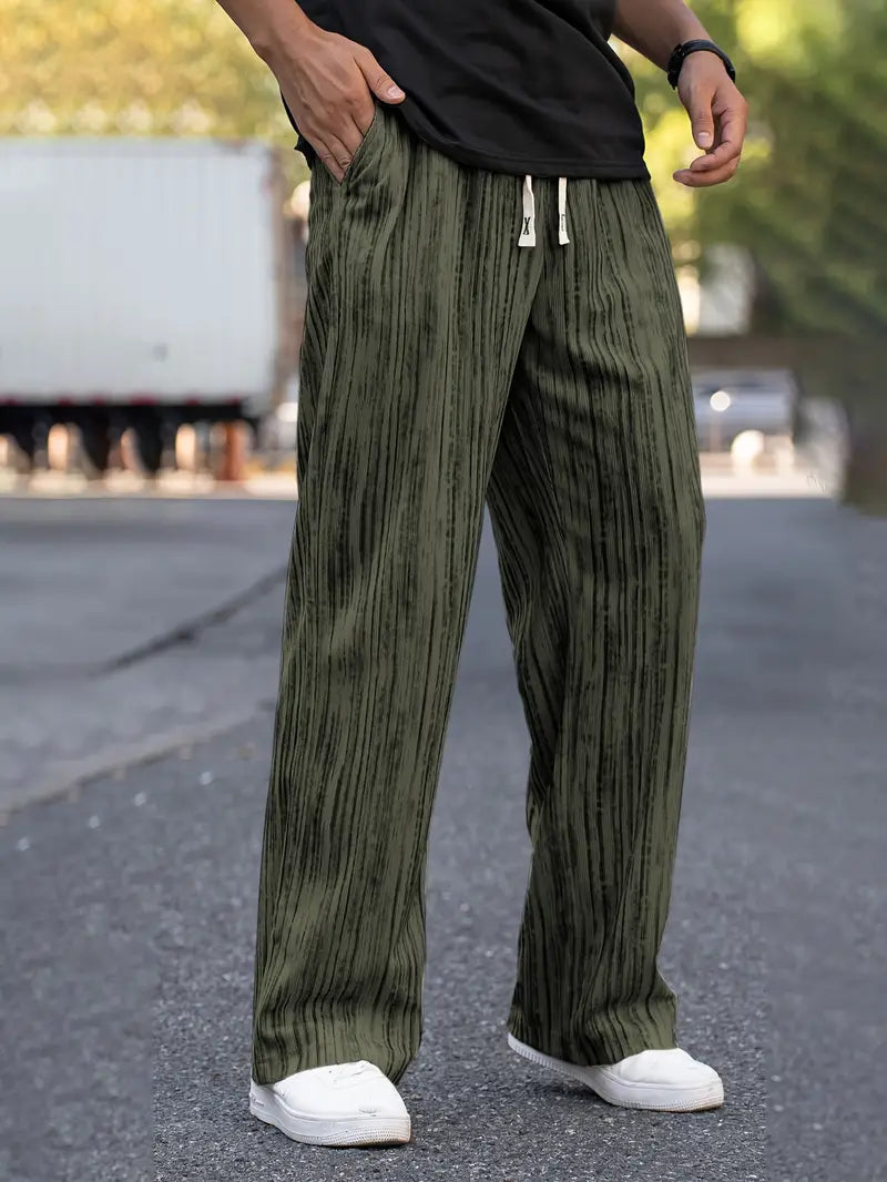 Howard - Lässige gestreifte Cordhosen für Männer