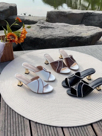 Hohe Absätze Sandalen Elegante Schuhe für Sommer & Abendoutfits