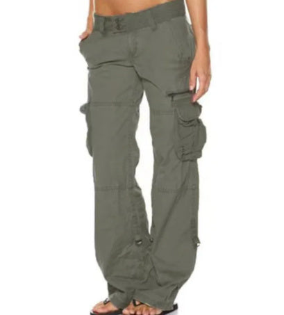 Linda – Damen Mehrtaschen Casual Cargo Hose