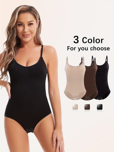 3er-Pack Nahtlose Figurformende Bodysuits für Damen