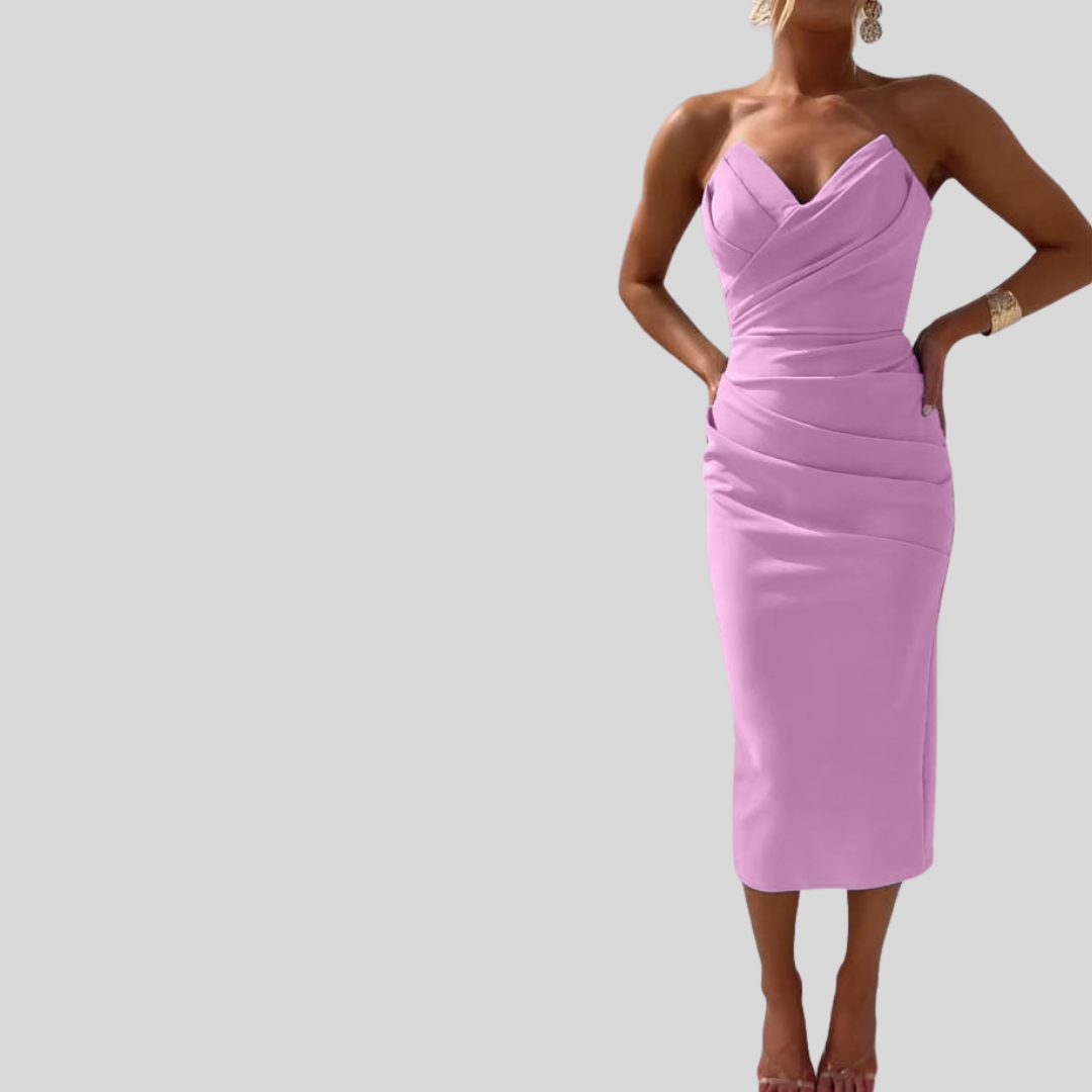 Marlis | Drapé Kleid Formend