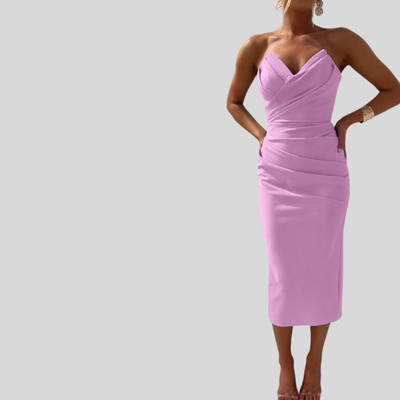 Marlis | Drapé Kleid Formend