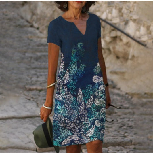 Elena - Kleid mit Blumenmuster