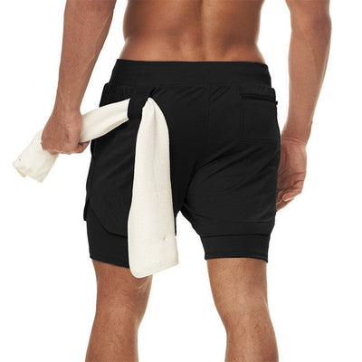 Justin – Locker geschnittene Herren-Laufshorts für Sport und Freizeit