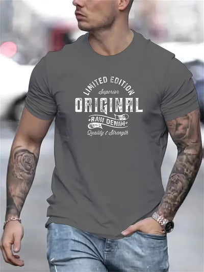 Rogelio - Herren Casual Rundhals-Shirt