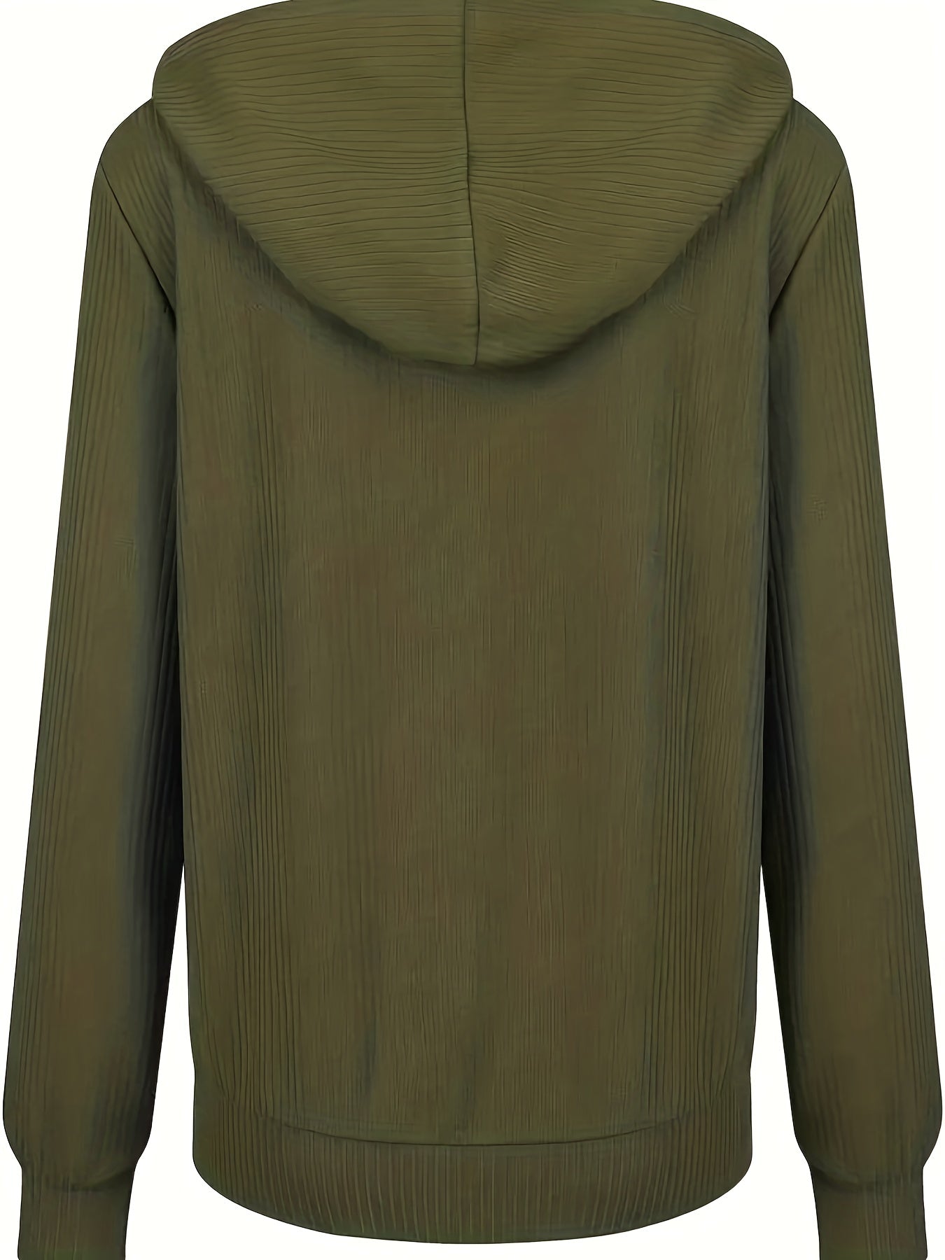 Moira – Langärmelige Kapuzenjacke Mit Reißverschluss Und Kordelzug