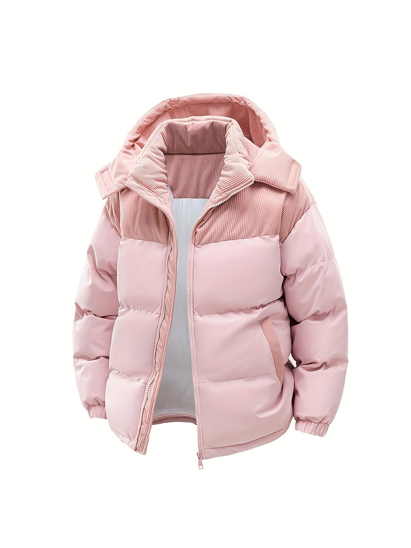Freizeit Kapuzen Puffer Jacke mit Füllung