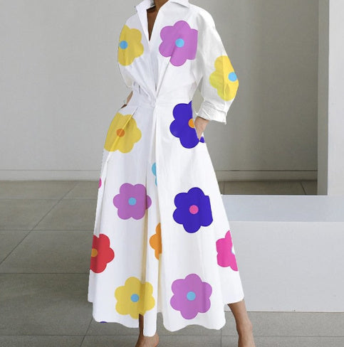 Joy – Langarm-Bluse mit elastischer Taille