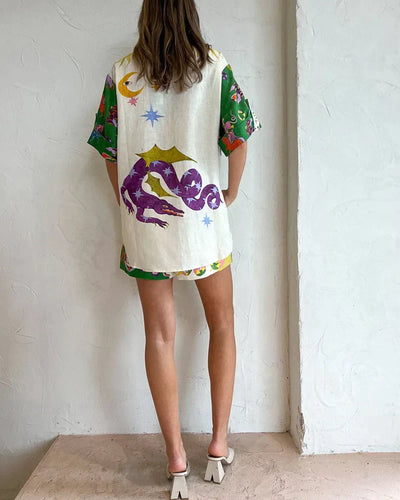 Zweiteilige Sommer-Set Damen mit Farbe und Komfort – Mira