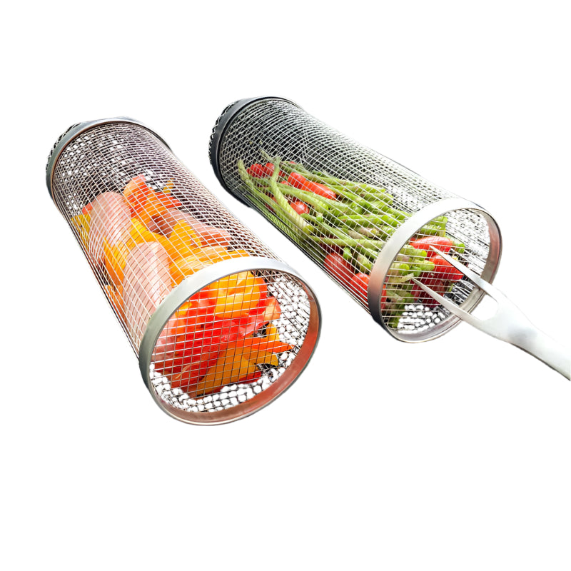 GrillMaster DuoLock Grillkorb aus rostfreiem Stahl