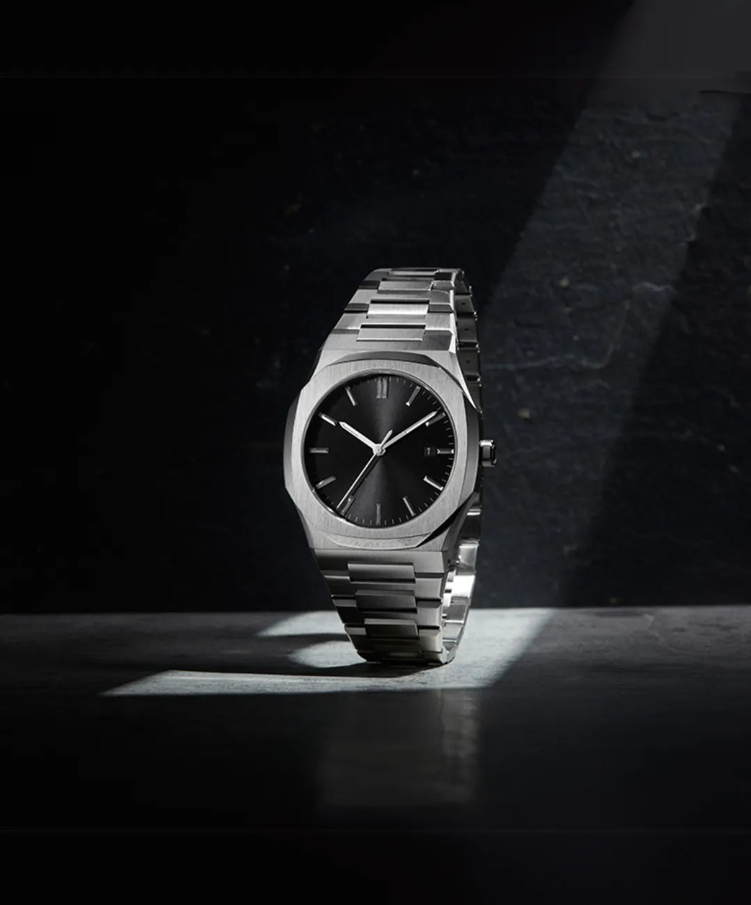 Sand Minimalistische ultradünne Uhr