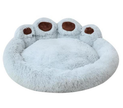 Waschbares Haustierbett CozyPaw mit pfotenförmigem Design