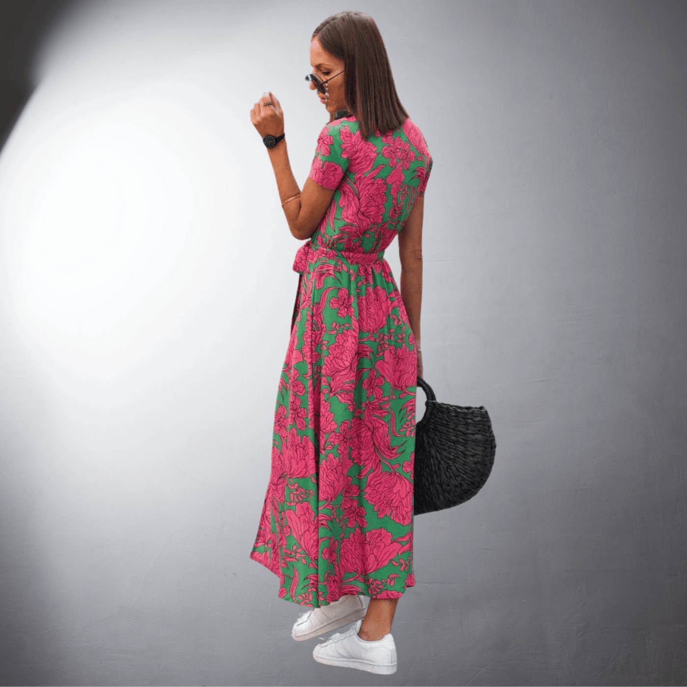 Ketty | Handgemachtes Wickelkleid aus hochwertigem Material