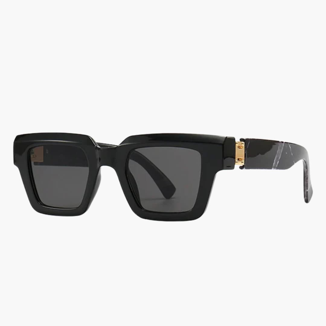 Damen Sonnenbrille mit eckigem Rahmen und UV400 Schutz