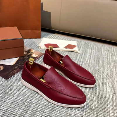 Elegante herren-loafer aus hochwertigem leder