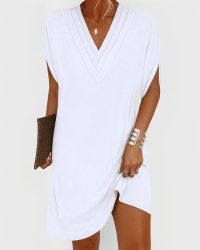 Rachel | V-Neck Casual Dress