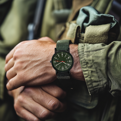 Luxuriöse Quarzarmbanduhr