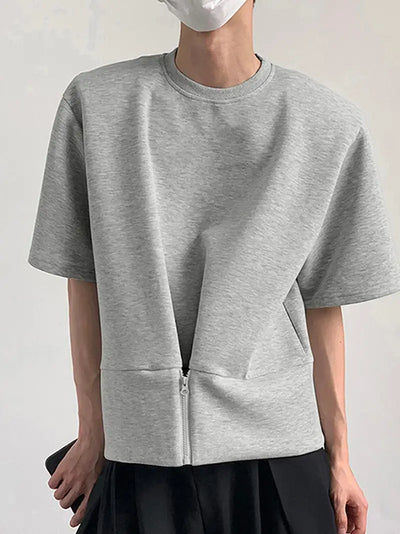 Alvin - Herren Casual Rundhals-Shirt