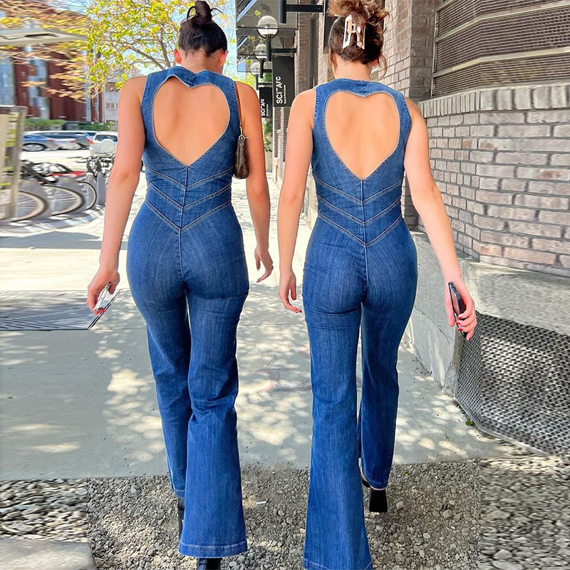 Schicke Denim Overall