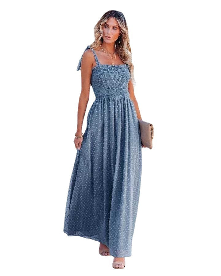 Carly – Chiffonkleid mit Trägern für Damen