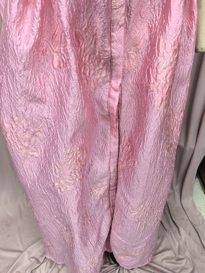 Damen Elegantes A-Linien Abendkleid mit Gürtel und Kurzarm – Stilvolle Wahl für gesellschaftliche Anlässe